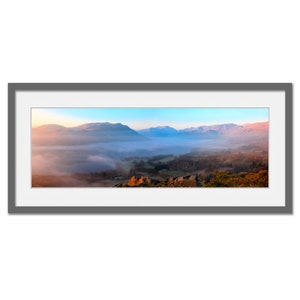 Ullswater in Morning Light The Lake District Framed or Unframed Panoramic Fine Art Print image 3