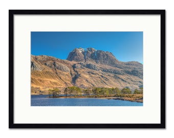 Slioch from Loch Maree - Torridon - Scottish Highlands - Framed or Unframed Fine Art Print