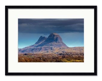 Suilven - Lochinver - Assynt - Scottish Highlands - Framed or Unframed Fine Art Print