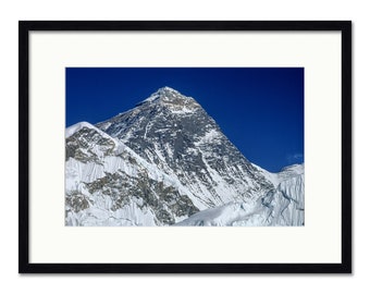 Everest South West Face - Khumbu Himalaya - Nepal - Framed or Unframed Fine Art Print