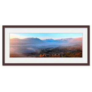 Ullswater in Morning Light The Lake District Framed or Unframed Panoramic Fine Art Print image 2