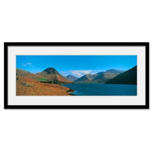 Wastwater The Lake District Framed or Unframed Panoramic Fine Art Print image 1