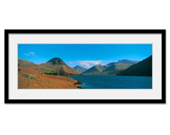 Wastwater - The Lake District - Framed or Unframed Panoramic Fine Art Print