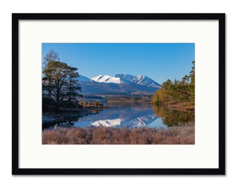 Ben Nevis and Loch Lochy - Scottish Highlands - Framed or Unframed Fine Art Print