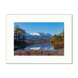 Ben Nevis and Loch Lochy Scottish Highlands Framed or Unframed Fine Art Print Unframed 24 x 16"