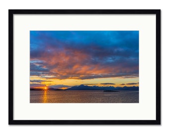 Isle of Skye Sunset - Scottish Highlands - Framed or Unframed Fine Art Print