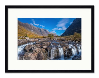 Aonach Eagach Ridge - Glencoe - Scottish Highlands - Framed or Unframed Fine Art Print