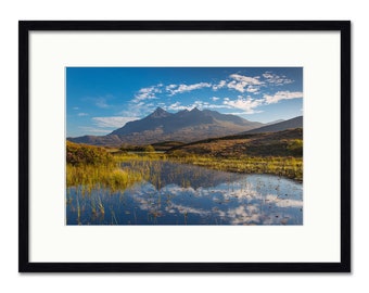 The Cuillins - Sligachan - Isle of Skye - Scottish Highlands - Framed or Unframed Fine Art Print