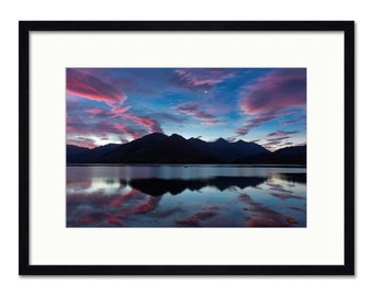 Kintail Sunrise Reflections - Scottish Highlands - Framed or Unframed Fine Art Print