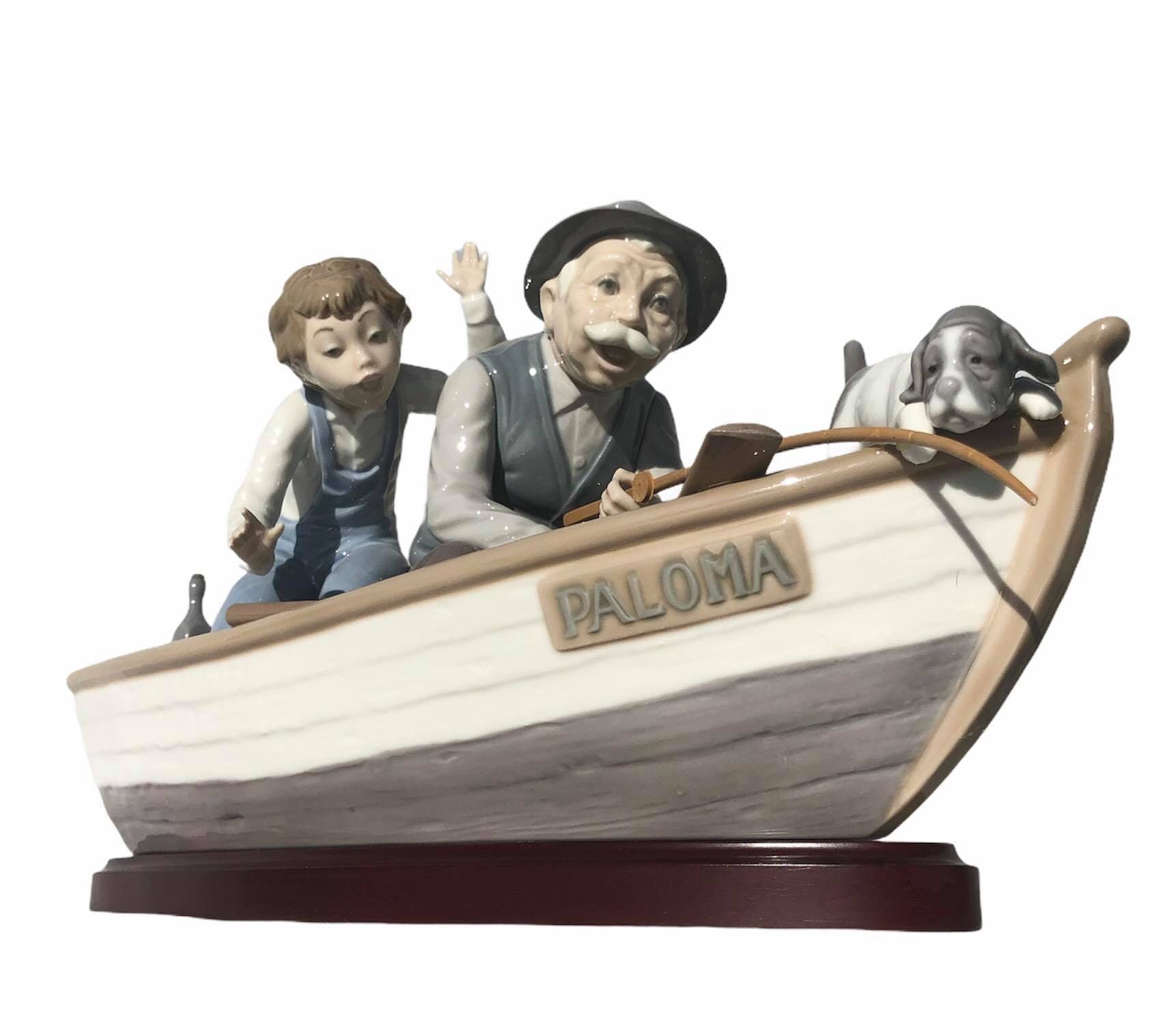 Lladró Fishing With Gramps #5215 - Etsy