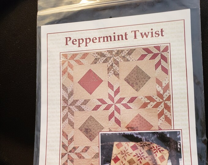 Peppermint Twist Quilt Design by Margot Languedoc - the Pattern Basket ...