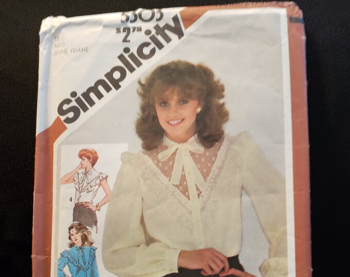 Simplicity Pattern 5303 Simplicity 5303 Sewing Pattern for Womens/misses Victorian Style Blouse ...