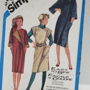 May include: A Simplicity sewing pattern for a dress, with three different styles shown. The pattern number is 6538. The pattern is available in sizes 8-10-12, 10-12-14, and 12-14-16.