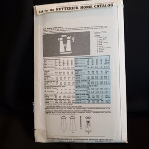 Butterick 4948 Sewing Pattern for Fast and Easy Dress/jumper and Belt ...