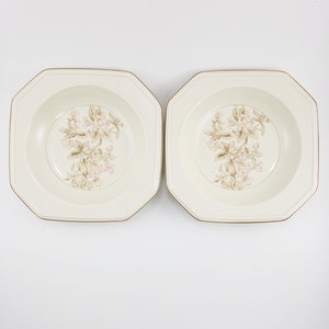 Mikasa Romantics Cherry Blossom - set of 2 bowls (soup) rare find