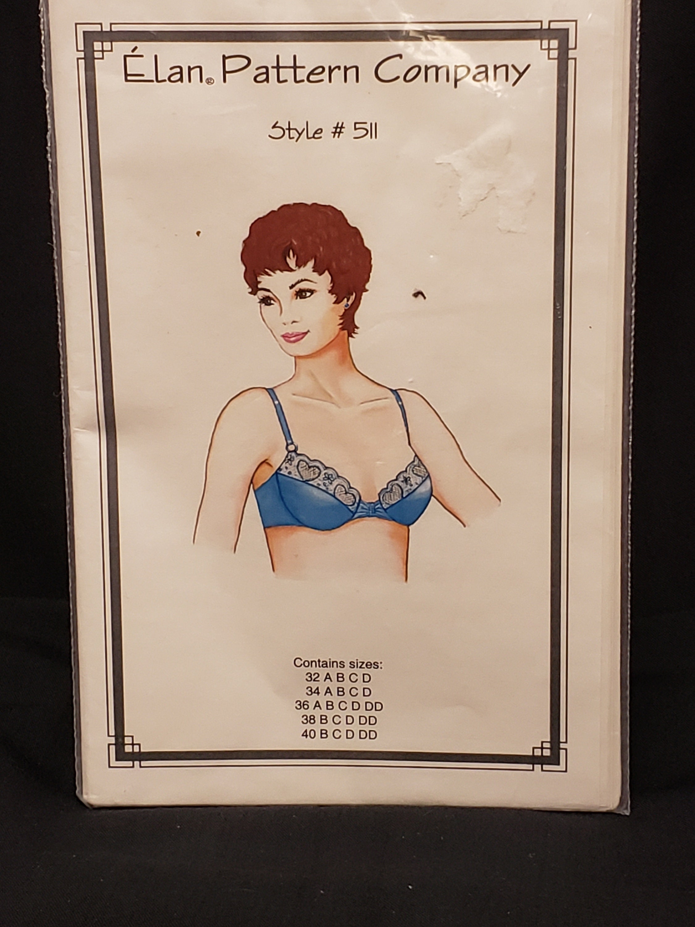 Mccalls 9176 60s Misses Lingerie Pattern Panties Slip Bra Pattern