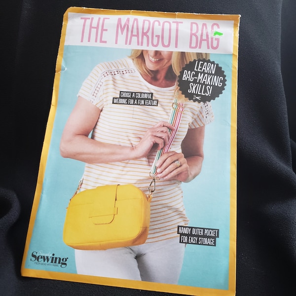 Margot Bag Sewing Pattern by Simply Sewing (lisa Lam)- New Sealed pattern - rare