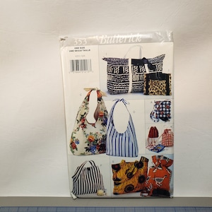 Butterick 353 Patron de couture très rare pour sacs souples non découpés FF