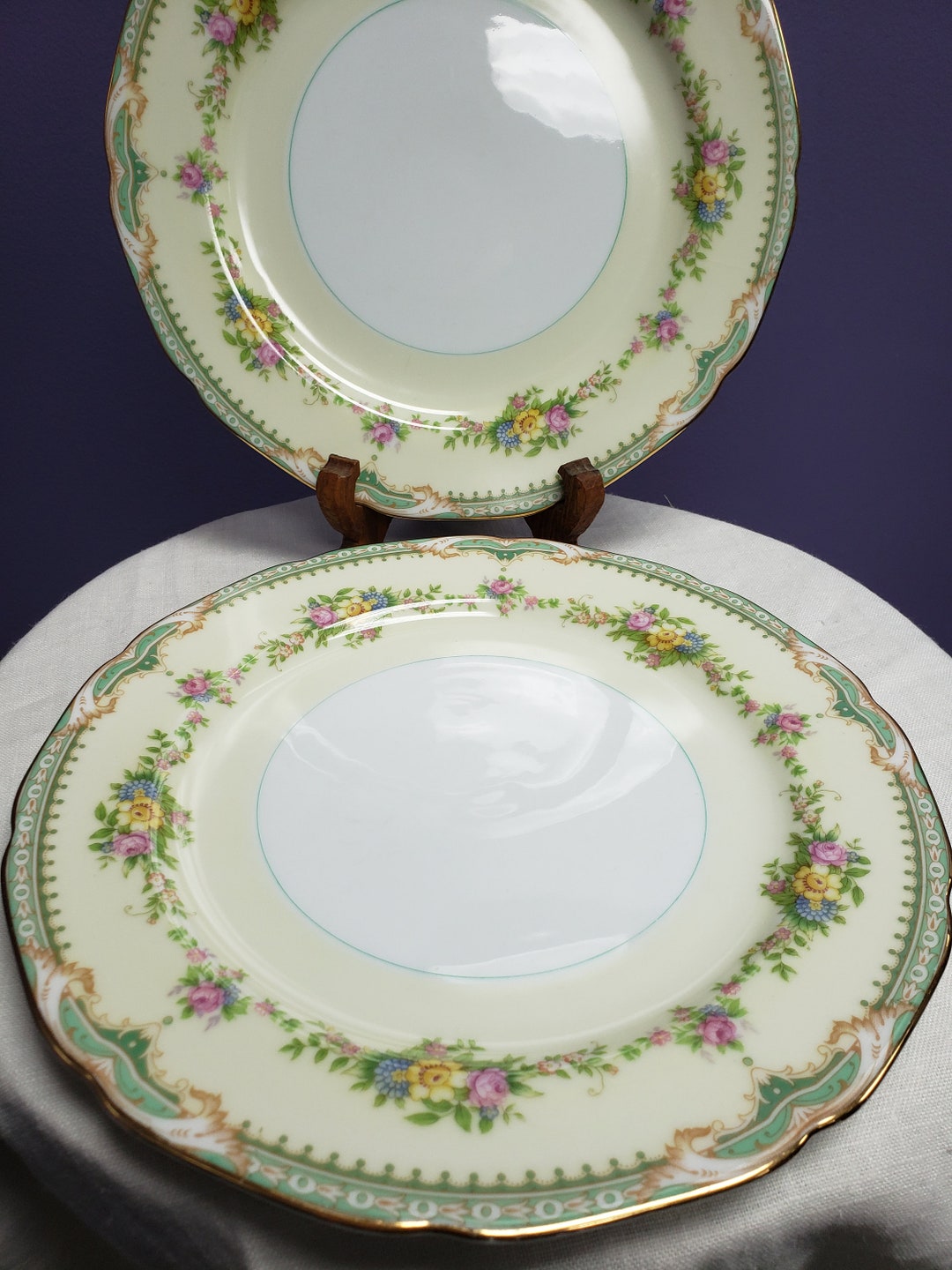 Noritake - オールドノリタケ バーサトーン プレート5枚の通販