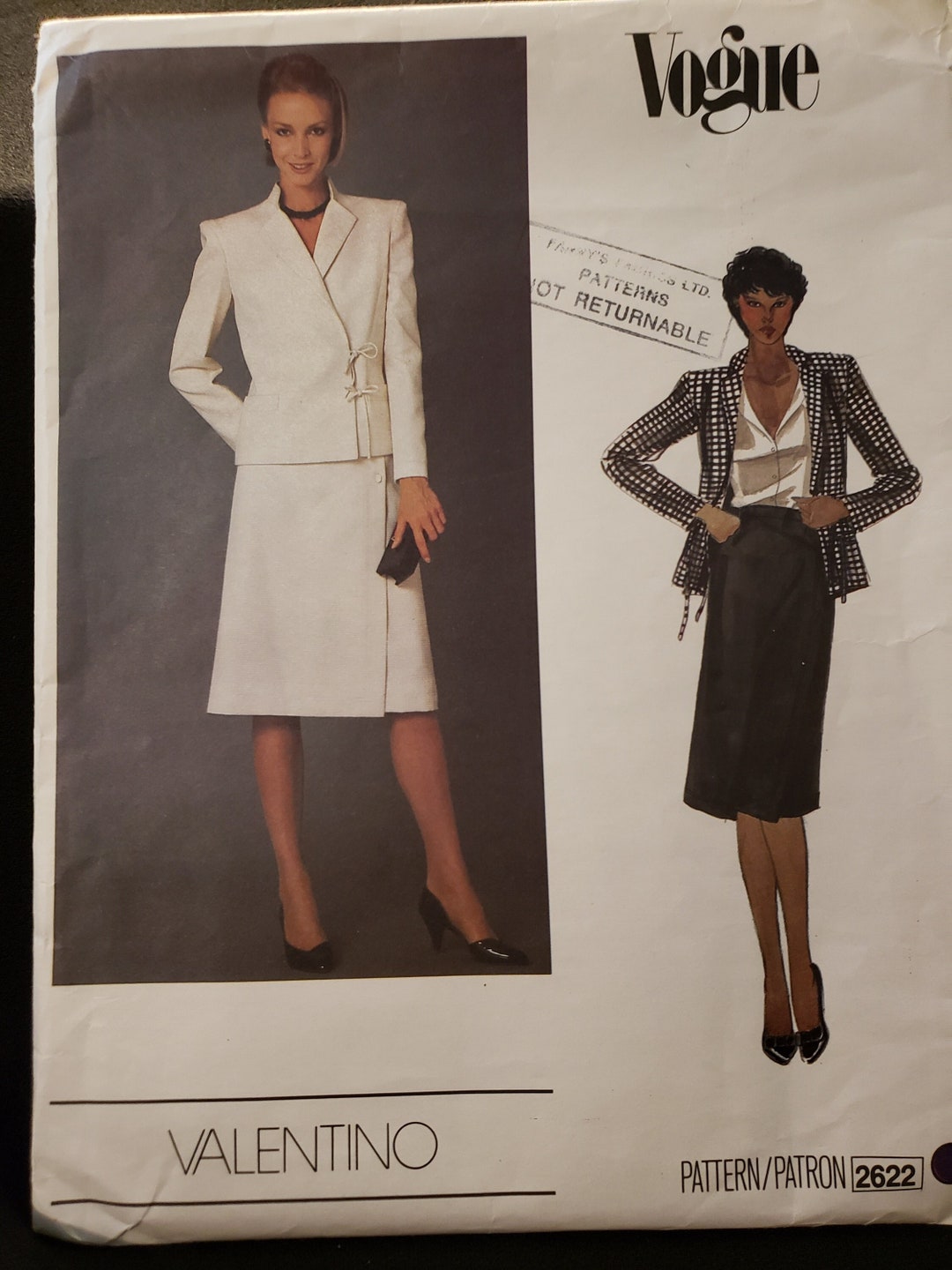 Patron De Couture VOGUE V8526 Neuf - Patron France, Pour Projet Couture