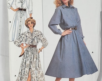 Butterick 4917 Schnittmuster ungeschnitten, Größen 8-12