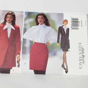 Butterick 3690 uncut pattern 3 piece judge suit, Ellen Tracy sz 12-14-16