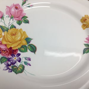 Ridgway Chateau Rose 22 K Gold dinner plate, salad plate,fruit nappy, cereal bowl, cup and saucer, cream and sugar serving bowl & platter