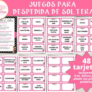 Despedida de Soltera Juegos, Games, Charadas, Juegos despedida de Soltera, vrijgezellenfeestspellen, afdrukbare pdf