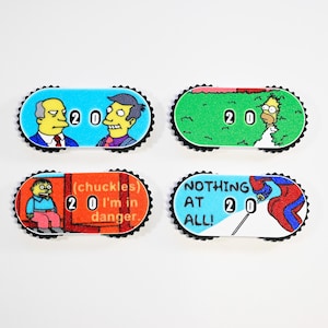 Contador de Vidas Simpsons 00-99 Números Magnéticos Sure-Stop