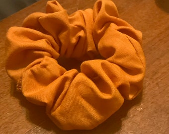 Pumpkin Orange scrunchie