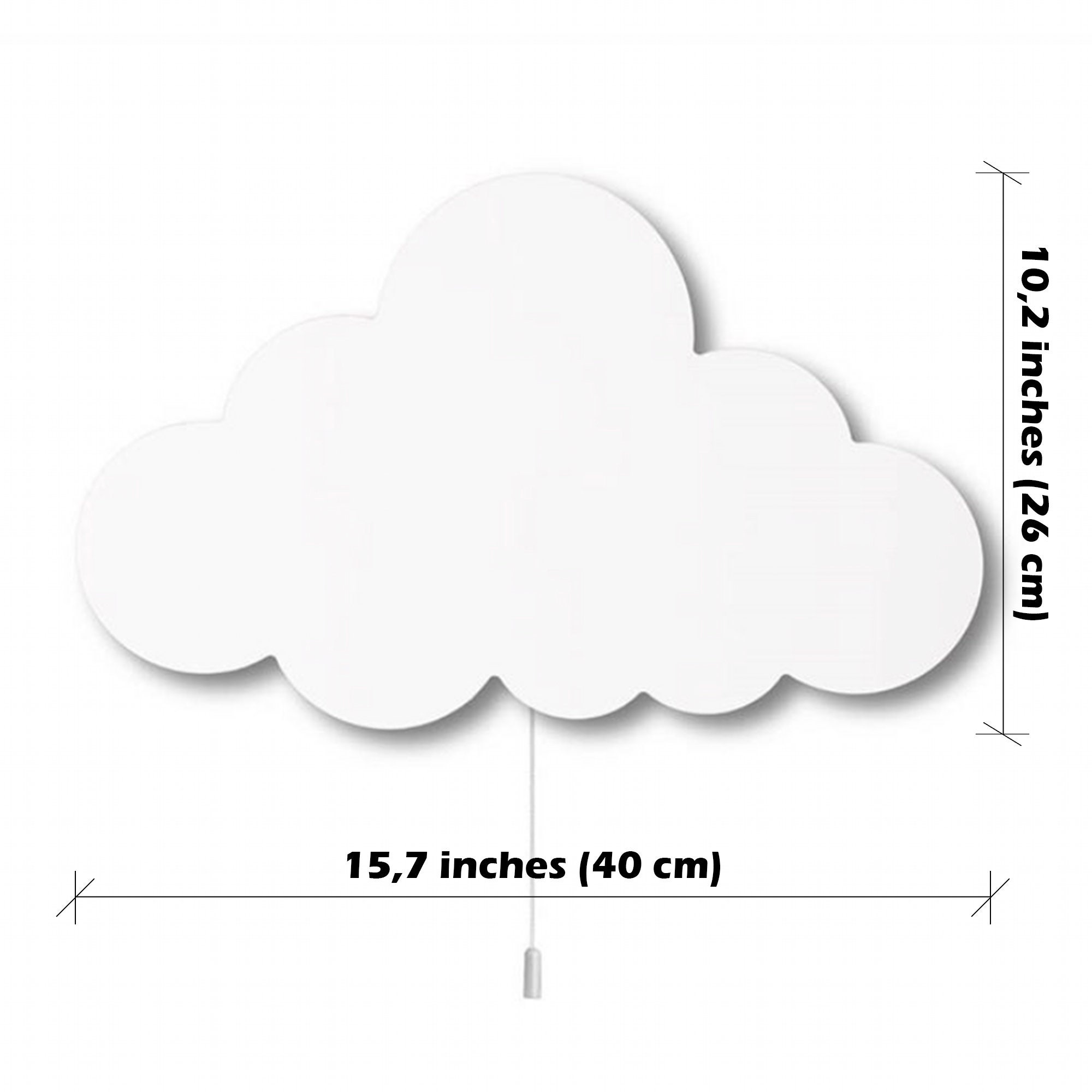 Cloud Wall Lamp Moon Lamp and Balloon Lamp Set Baby Room Etsy