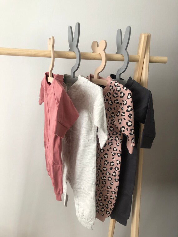 Juego de perchas de madera para Percha para bebés - México