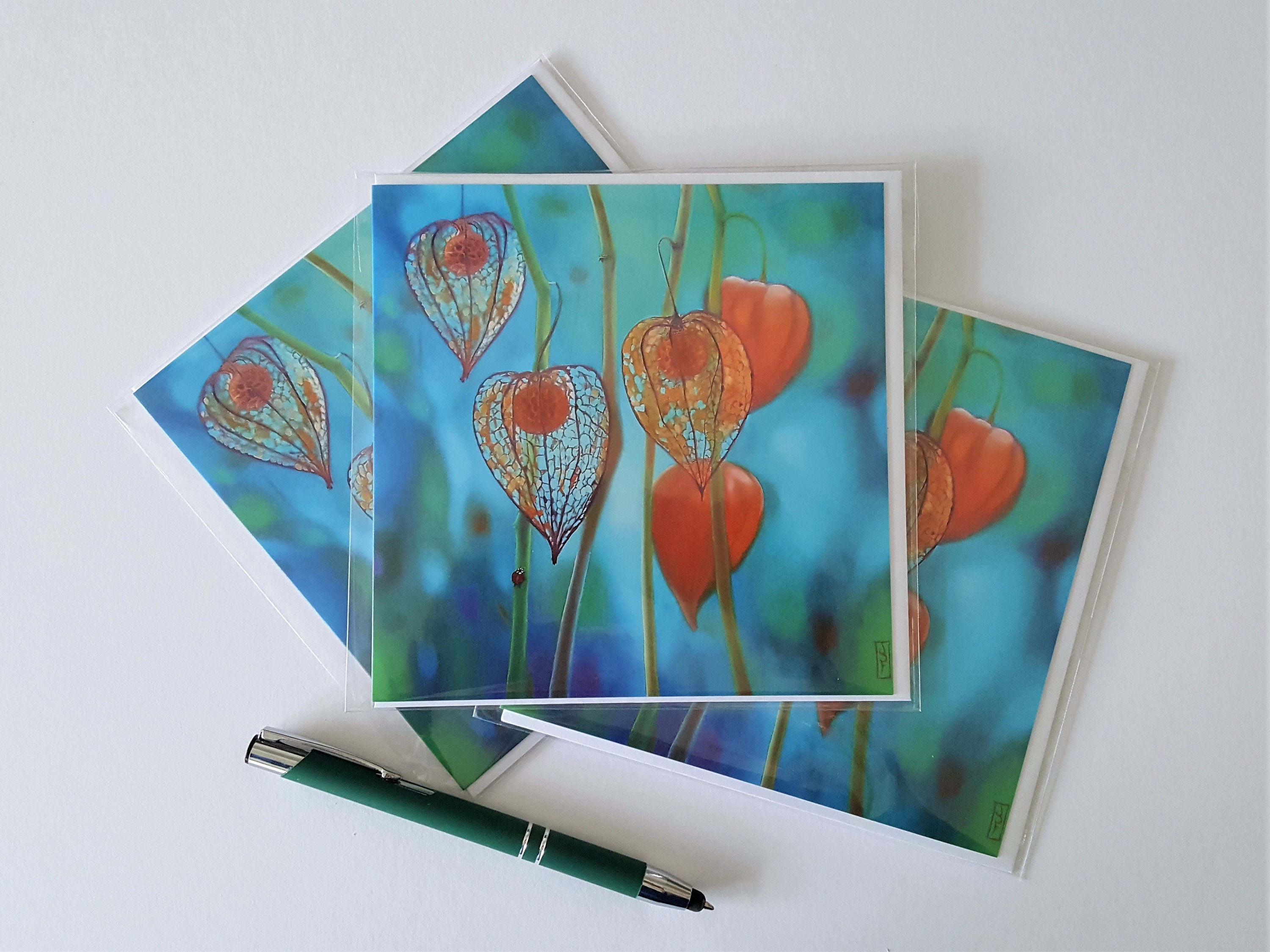 Art Card printed from an Original Acrylic Painting by Etsy