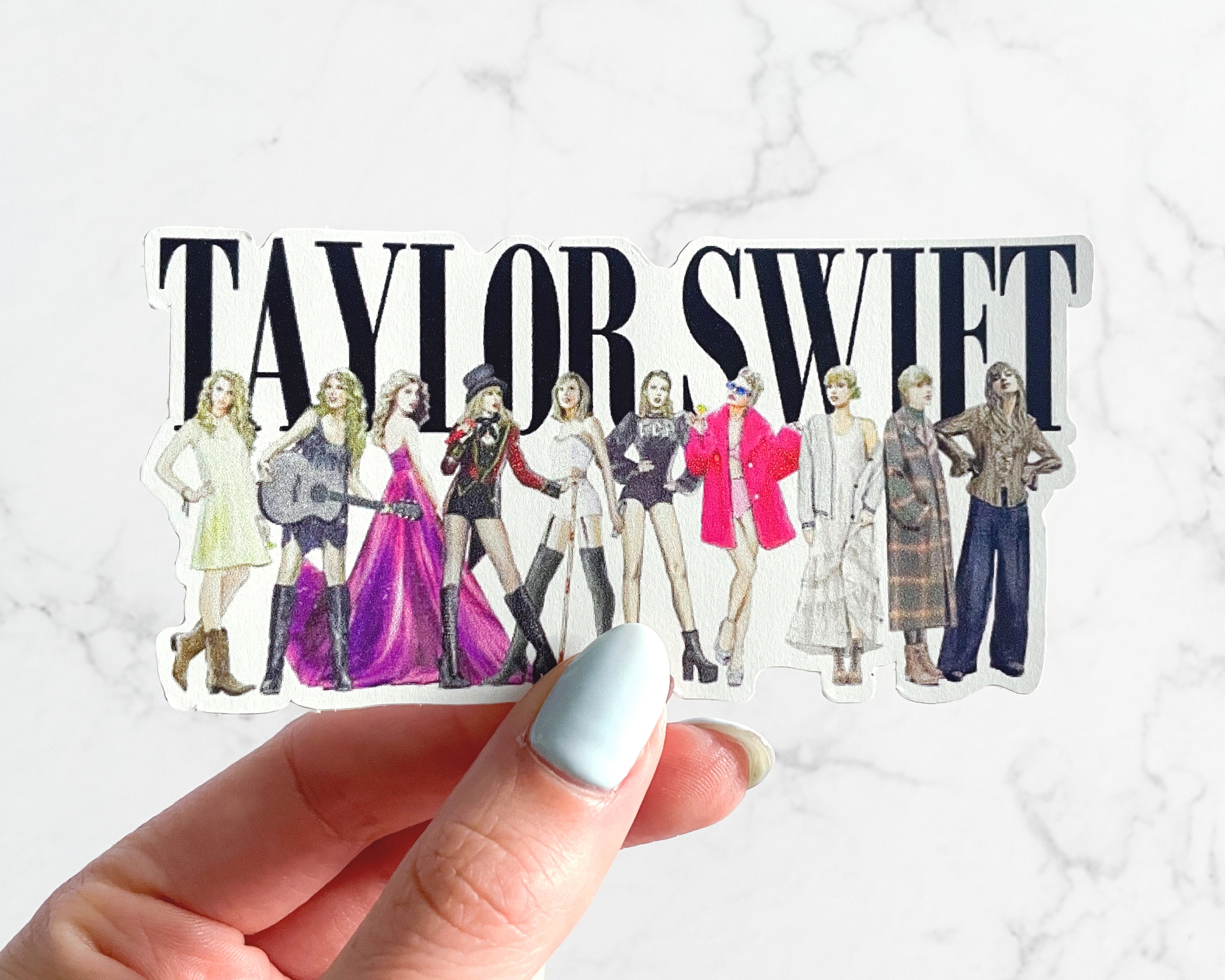 Taylor Swift Vinyl Sticker - If you never bleed, you're never gonna grow