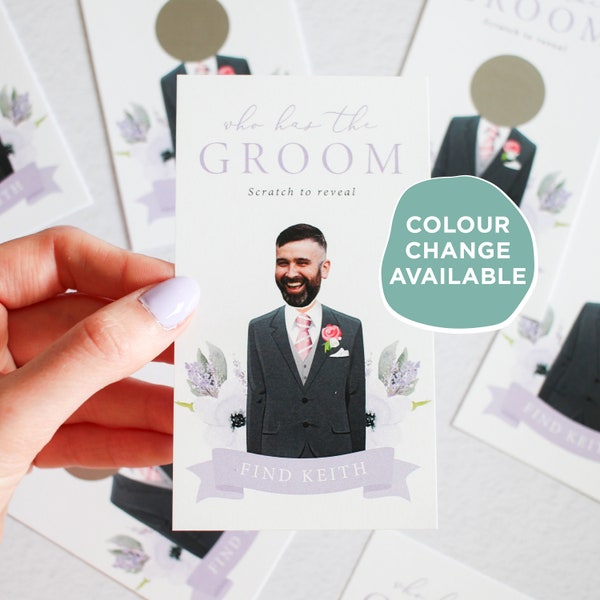 DIGITAL DOWNLOAD Who Has The Groom | Bridal Shower Game | Bachelorette Game