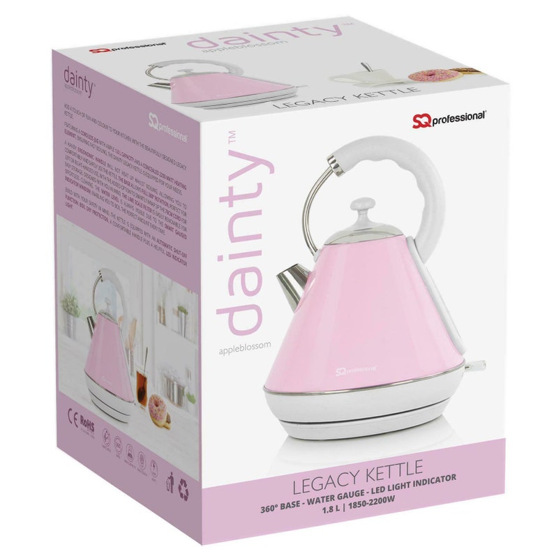 pink travel kettle