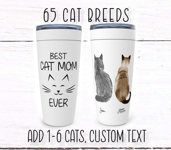Cat mom hotsell travel mug