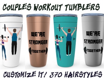 Workout Partner, Fitness Gifts, Custom Workout Tumbler for Boyfriend, Gift for Crossfit Couple, Gym Couple, Crossfit Gift