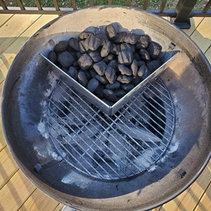22&quot; Kettle Firewall Zone Cooking