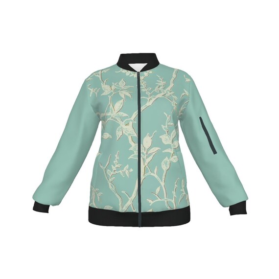 Polyester bomber jacket clearance womens