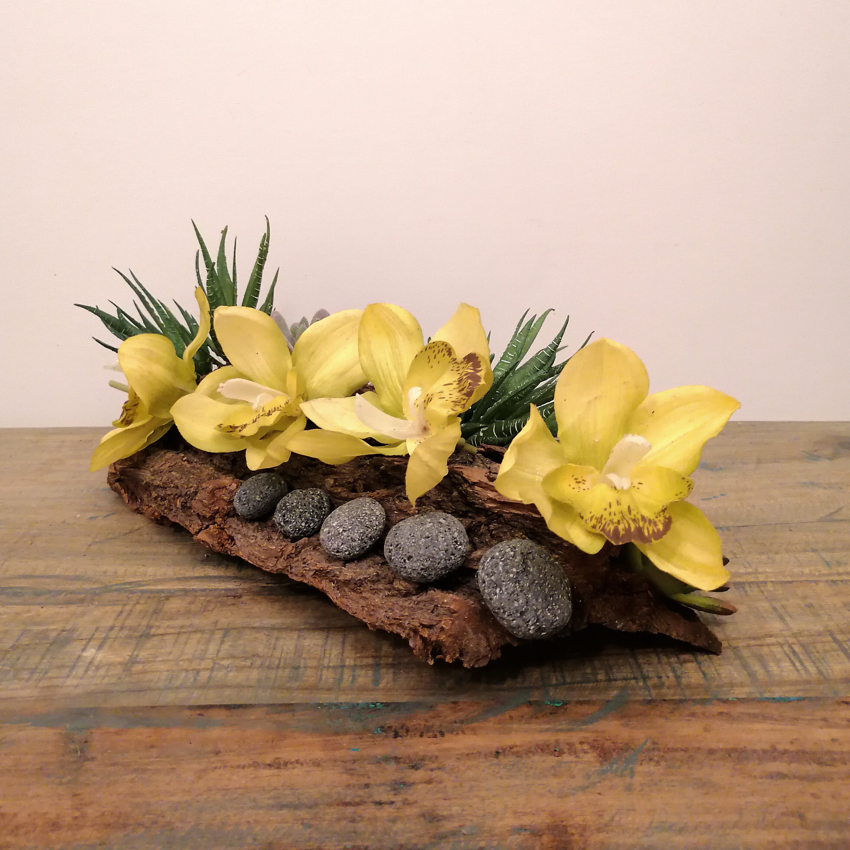 Beautiful ZEN arrangement Elegant Orchid Oriental Etsy