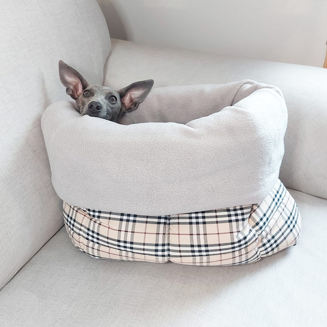 Dog Snuggle Bed LÈ SAC Luxury Dog Snuggle Sack Travel Dog Etsy