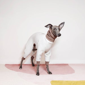 Fleece Hundebekleidung - OCRA - Whippet & italienisches Greyhound Kleidung, warme Luxus-Welpen-Kleidung für Hunde, Maßanfertigung, UK Shop