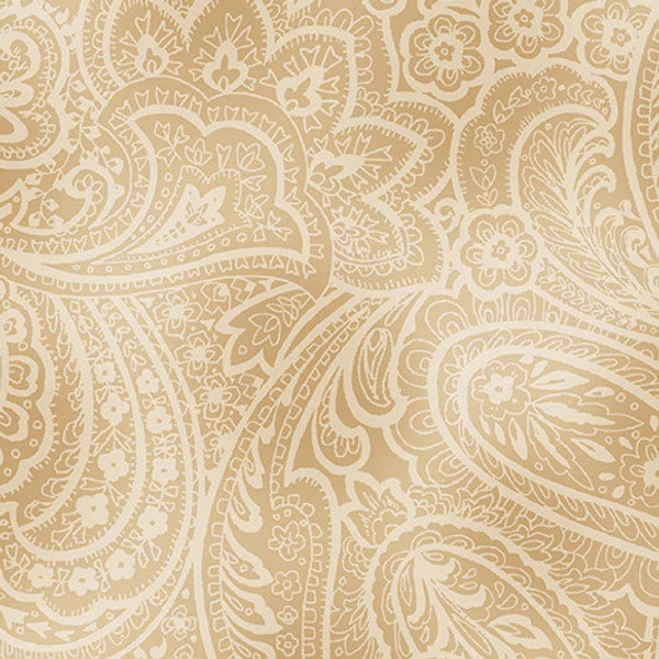 Kanvas/Benartex "Radiant Paisley" Quilt Fabric Collection by Greta Lynn, Sold in ONE YARD BUNDLES