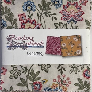 Bandana Medley by Rockstar Sewing for Benartex Precuts and Precut ONE YARD Pieces