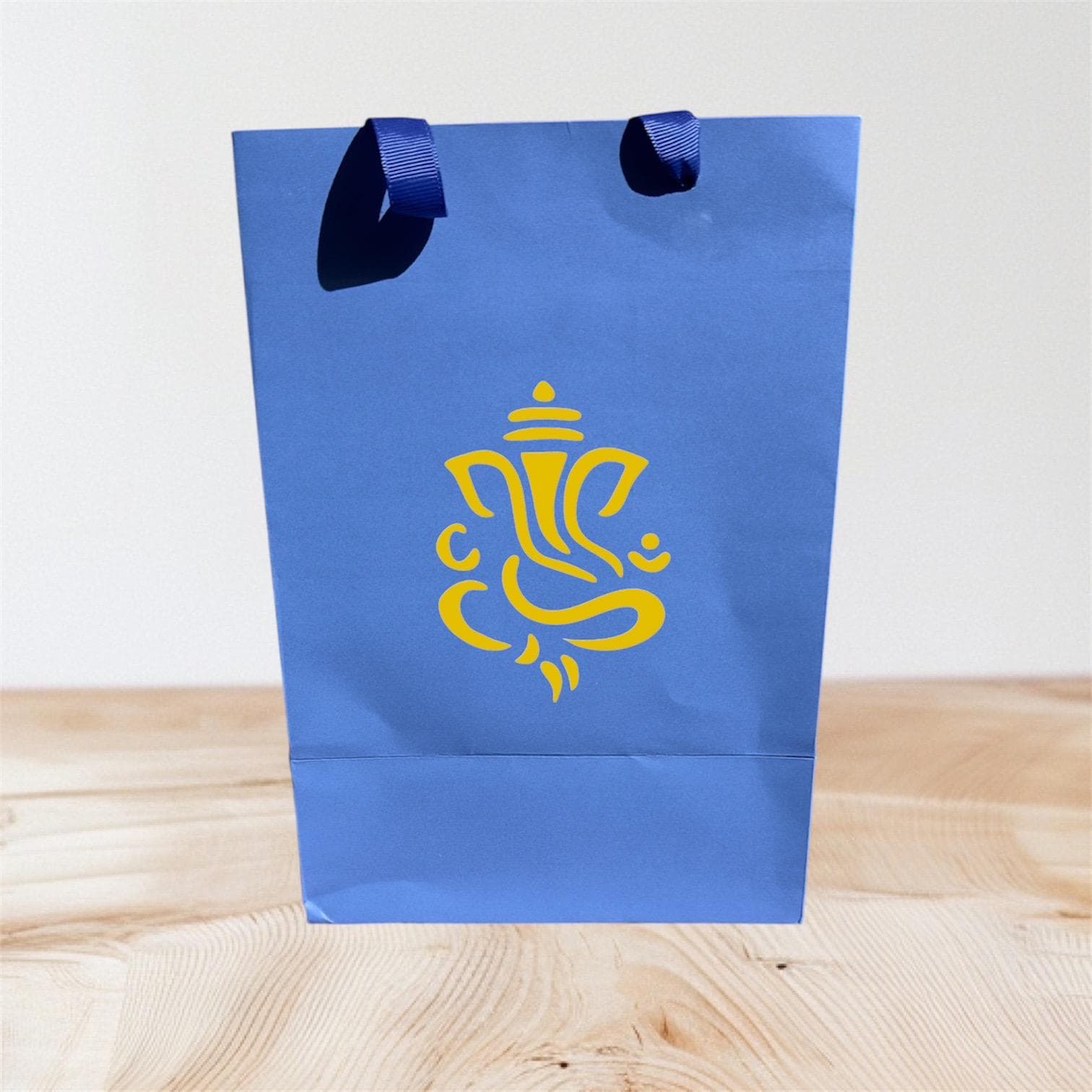Elegant Set of 6 ganesha Gift Bags - Perfect for House Warmings & Celebrations