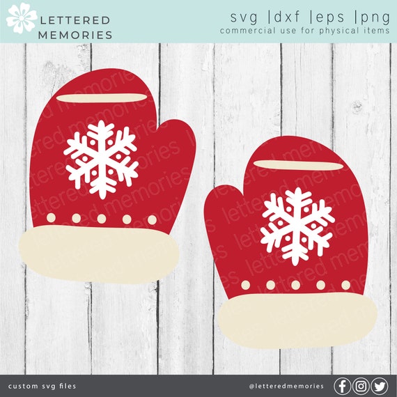 Download Mittens Svg Christmas Svg Winter Gloves Svg Gloves Svg Etsy
