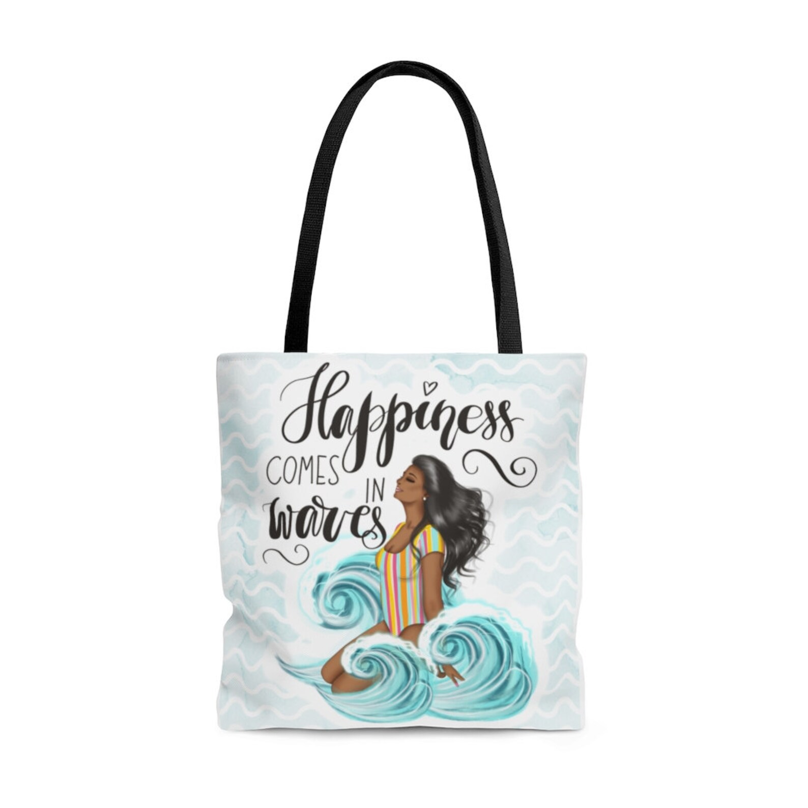 Summer Tote Bag Boho Beach Bag with Quote Printed Weekender Etsy