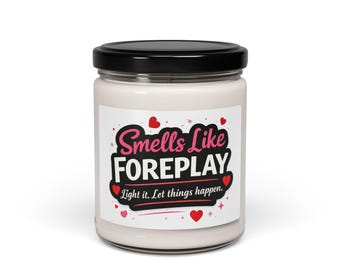 Funny Valentine's Scented Soy Candle, 9oz | Humorous Valentine's Day Candle