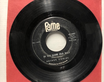 Vintage Vinyl 45 RPM  -  Arthur Conley – I Can't Stop (No, No, No) - FAME records - Promo